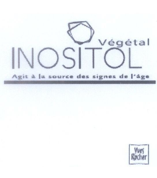 Mẫu nhãn hiệu Yves Rocher INOSITOL Vegetal Agit a la source des signes de l'age