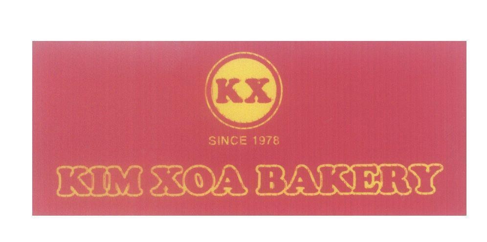 Mẫu nhãn hiệu KX KIM XOA BAKERY SINCE 1978