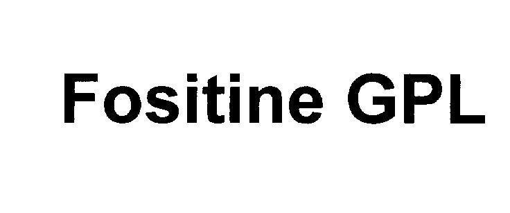 Mẫu nhãn hiệu Fositine GPL