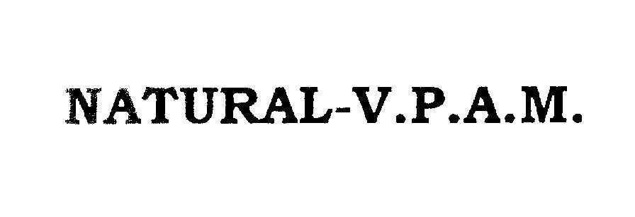 Mẫu nhãn hiệu NATURAL-V.P.A.M.