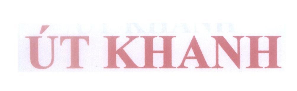 Mẫu nhãn hiệu út Khanh