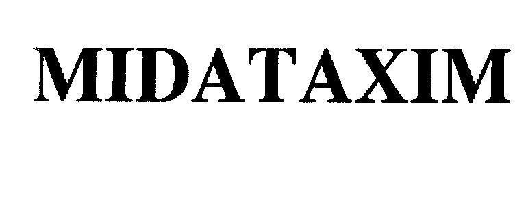 Mẫu nhãn hiệu MIDATAXIM