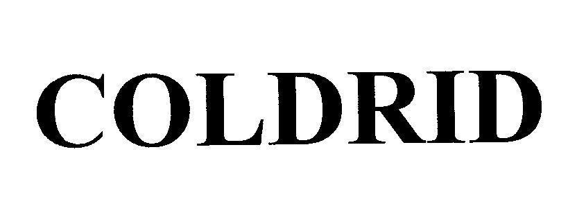 Mẫu nhãn hiệu COLDRID
