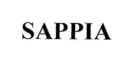 Mẫu nhãn hiệu SAPPIA