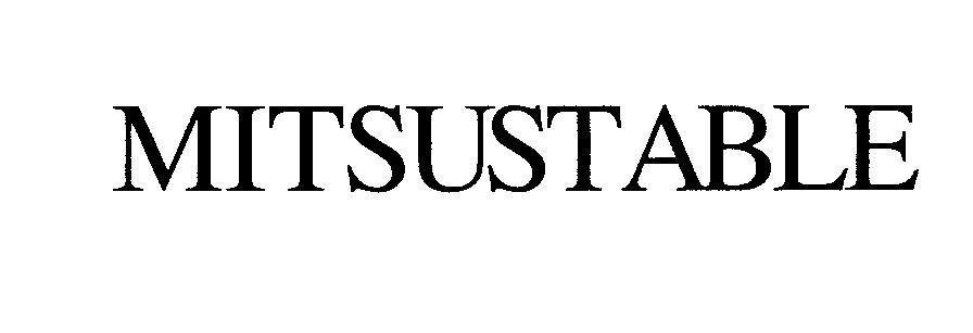 Mẫu nhãn hiệu MITSUSTABLE