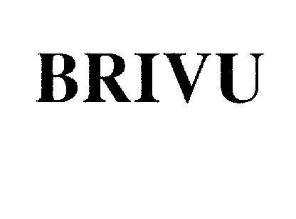 Mẫu nhãn hiệu BRIVU