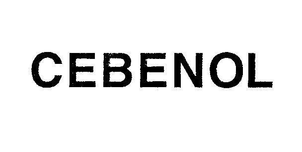 Mẫu nhãn hiệu CEBENOL