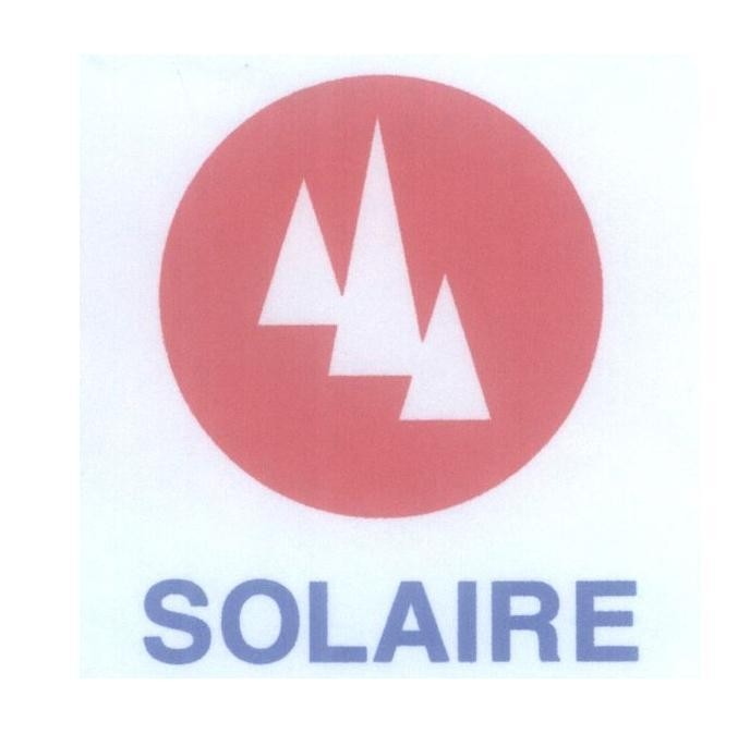 Mẫu nhãn hiệu SOLAIRE