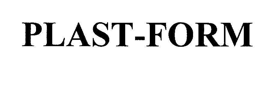 Mẫu nhãn hiệu PLAST-FORM
