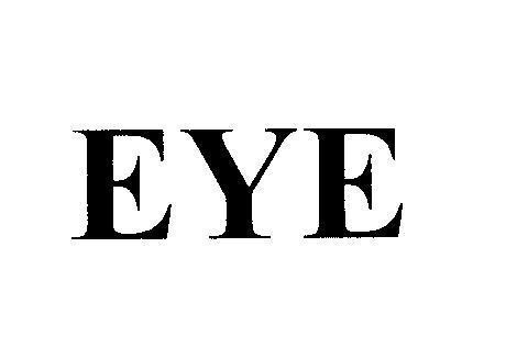 Mẫu nhãn hiệu EYE