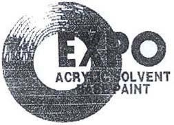 Mẫu nhãn hiệu O EXPO ACRYLIC SOLVENT BASE PAINT