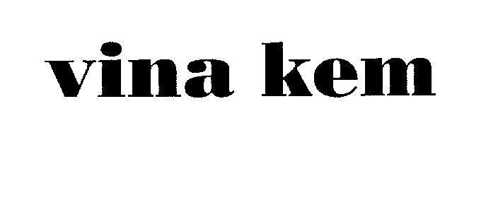 Mẫu nhãn hiệu vina kem