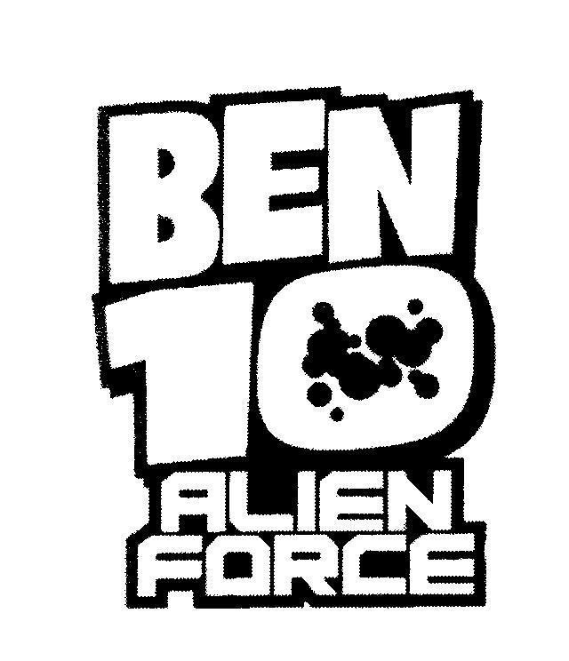 Mẫu nhãn hiệu BEN 10 ALIEN FORCE