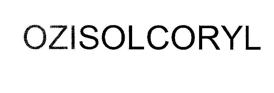 Mẫu nhãn hiệu OZISOLCORYL