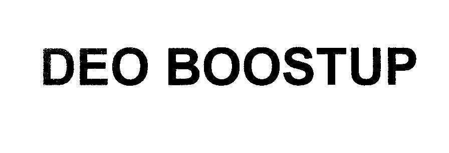 Mẫu nhãn hiệu DEO BOOSTUP