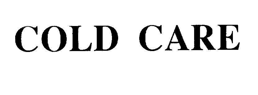 Mẫu nhãn hiệu COLD CARE