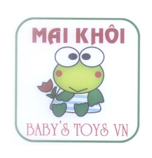 Mẫu nhãn hiệu MAI KHÔI BABY'S TOYS VN