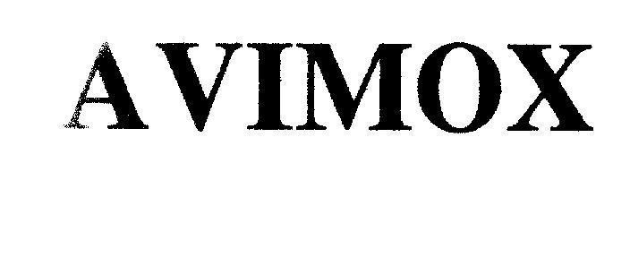 Mẫu nhãn hiệu AVIMOX