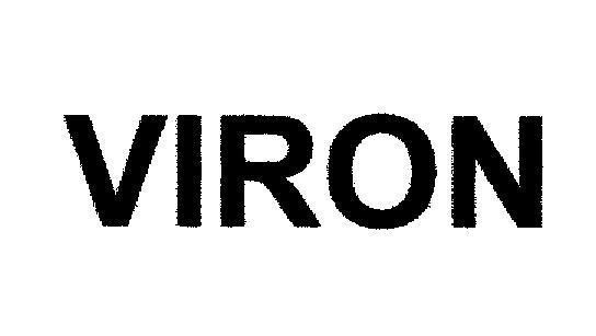 Mẫu nhãn hiệu VIRON
