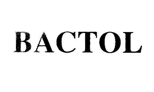 Mẫu nhãn hiệu BACTOL