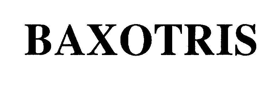 Mẫu nhãn hiệu BAXOTRIS