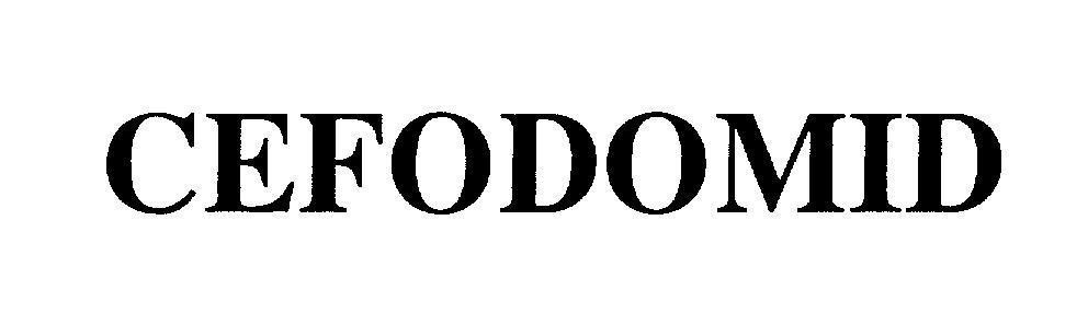 Mẫu nhãn hiệu CEFODOMID