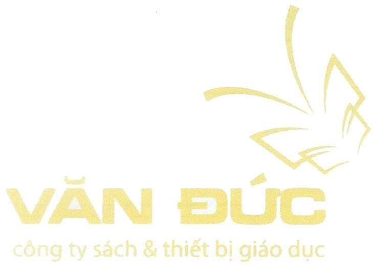 Mẫu nhãn hiệu Văn Đức công ty sách & thiết bị giáo dục