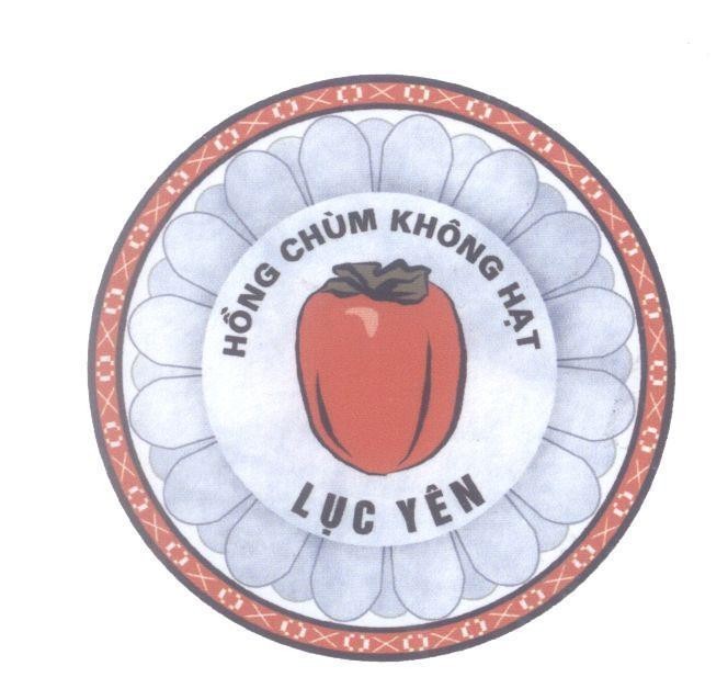 Mẫu nhãn hiệu Hồng Chùm Không Hạt Lục Yên
