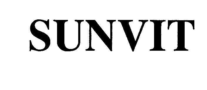 Mẫu nhãn hiệu SUNVIT