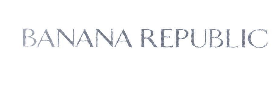Mẫu nhãn hiệu BANANA REPUBLIC