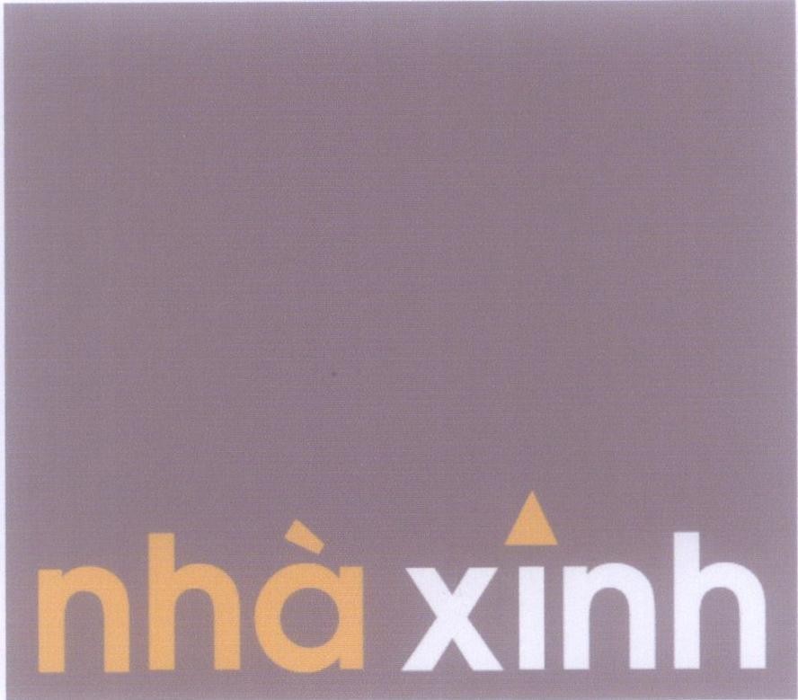 Mẫu nhãn hiệu nhà xinh