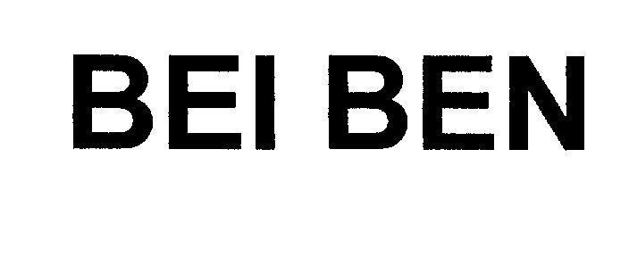 Mẫu nhãn hiệu BEI BEN