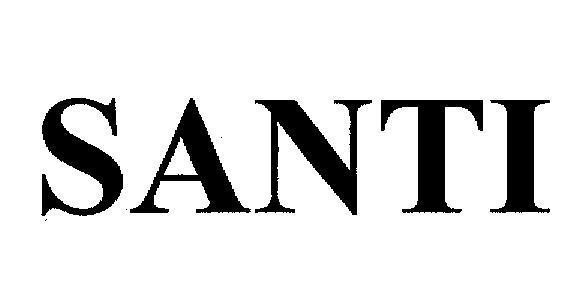 Mẫu nhãn hiệu SANTI