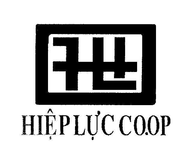 Mẫu nhãn hiệu HL Hiệp Lực COOP CO.OP