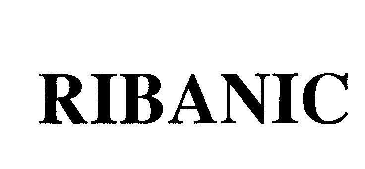 Mẫu nhãn hiệu RIBANIC