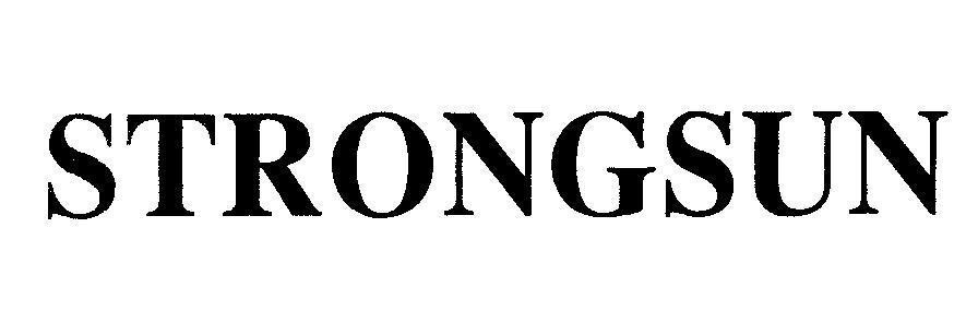 Mẫu nhãn hiệu STRONGSUN