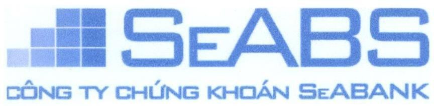 Mẫu nhãn hiệu SEABS Công Ty Chứng Khoán SEABANK