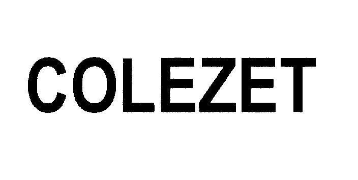 Mẫu nhãn hiệu COLEZET