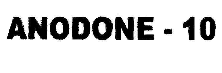 Mẫu nhãn hiệu ANODONE - 10