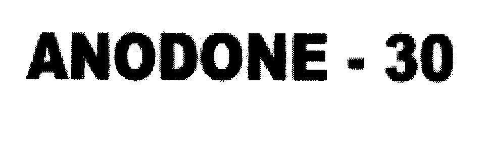 Mẫu nhãn hiệu ANODONE - 30