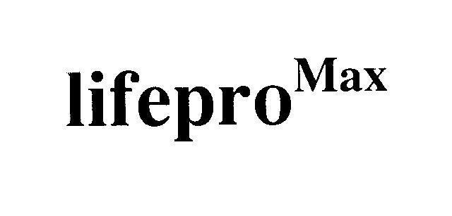 Mẫu nhãn hiệu Lifepro Max