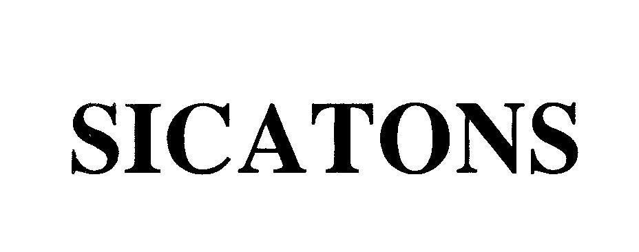 Mẫu nhãn hiệu SICATONS