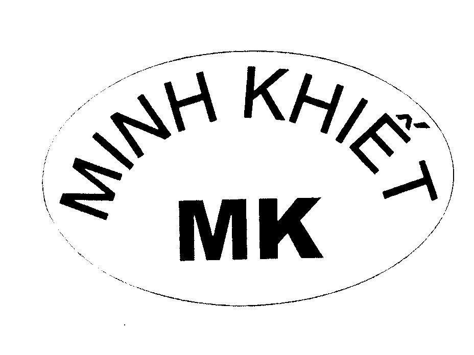 Mẫu nhãn hiệu Minh Khiết MK