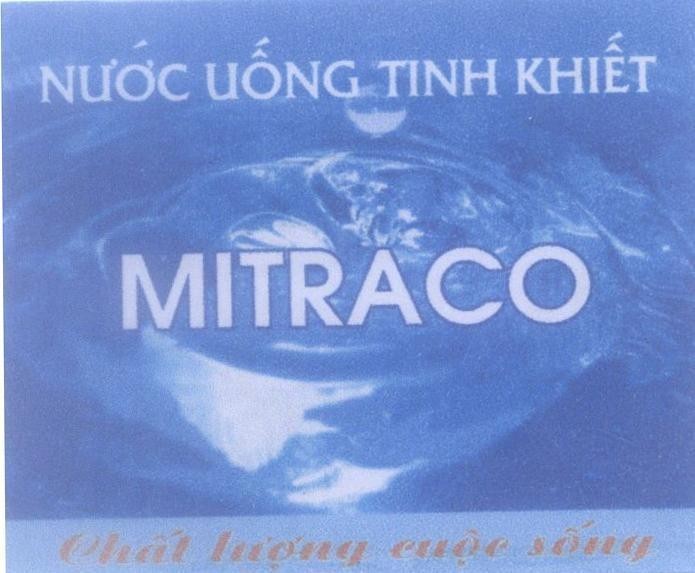 Mẫu nhãn hiệu MITRACO Nước Uống Tinh Khiết Chất lượng cuộc sống