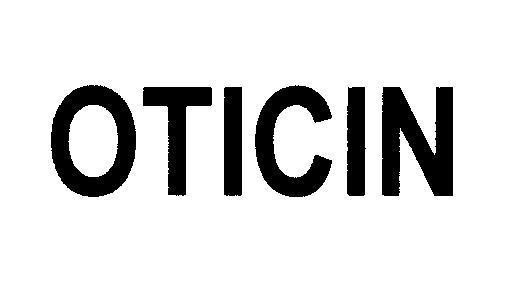 Mẫu nhãn hiệu OTICIN