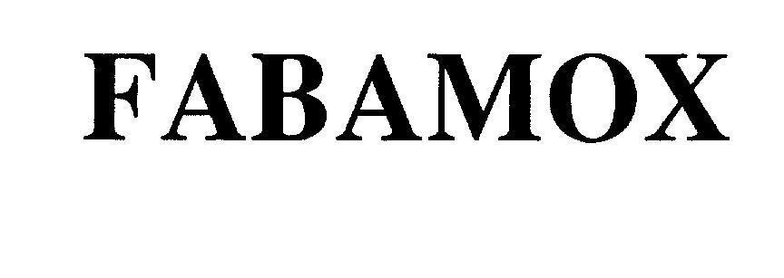 Mẫu nhãn hiệu FABAMOX