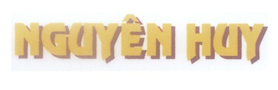 Mẫu nhãn hiệu NGUYÊN HUY