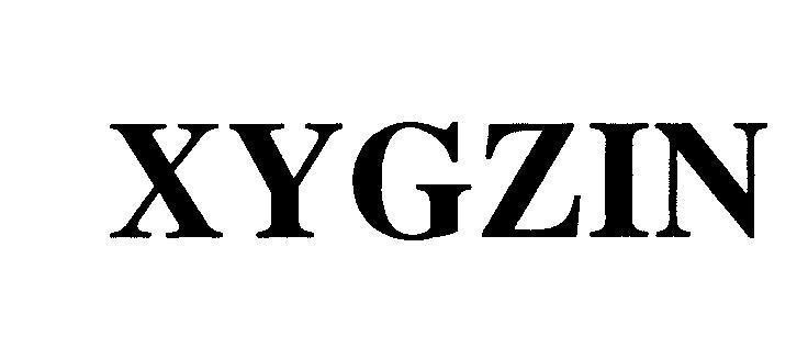 Mẫu nhãn hiệu XYGZIN
