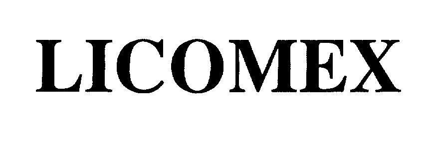 Mẫu nhãn hiệu LICOMEX