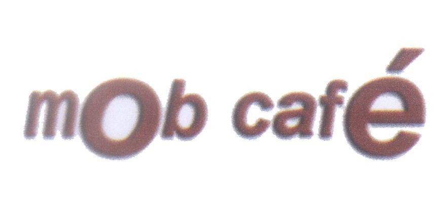 Mẫu nhãn hiệu mOb café